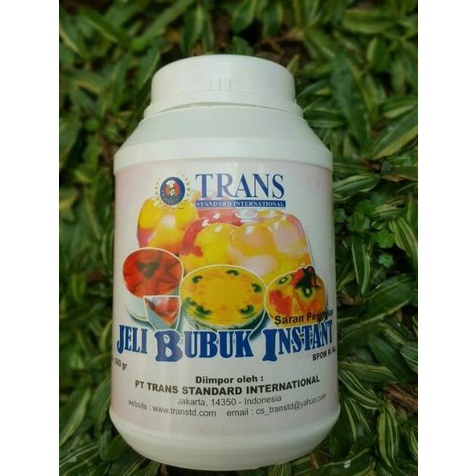 

<<<<<] jelly instant / trans jelly powder bubuk jeli 500gr untuk pudding