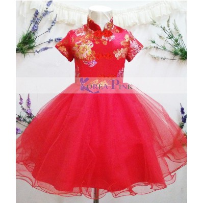 KOREA CNY DRESS IMLEK /cheongsam anak