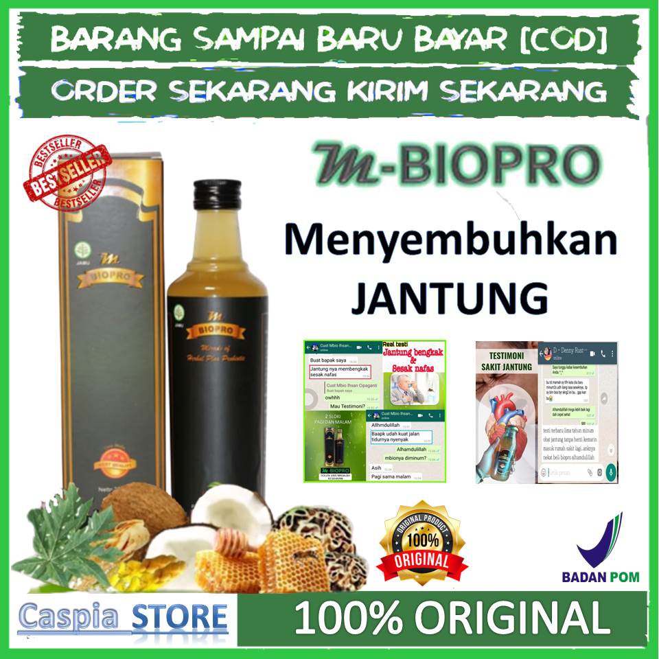 Obat Serangan Jantung Dan Hipertensi detox Herbal Menyehatkan Jantung M BIOPRO HERBAL teruji ampuh