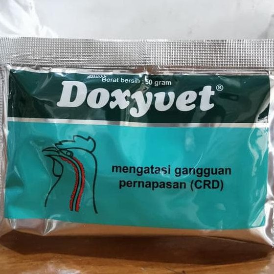 DOXYVET 50 gr Obat Pilek & CRD/Ngorok Ayam