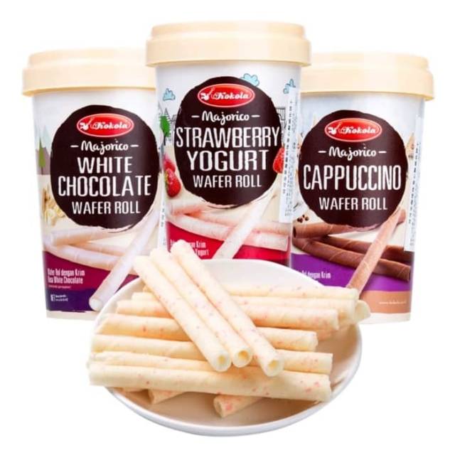 

Biskuit Stik Wafer Premium Majorico Kemasan Cup