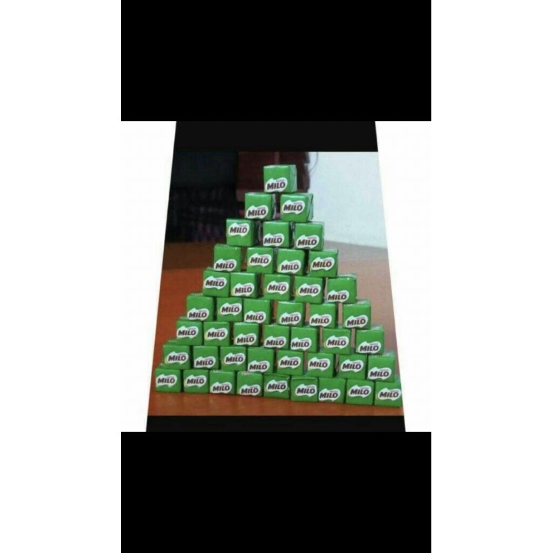 

Mini Milo 50 pcs Cube Bijian / Lepasan MINI MINI (BIJIAN) KOTAK KECIL ECER MINI