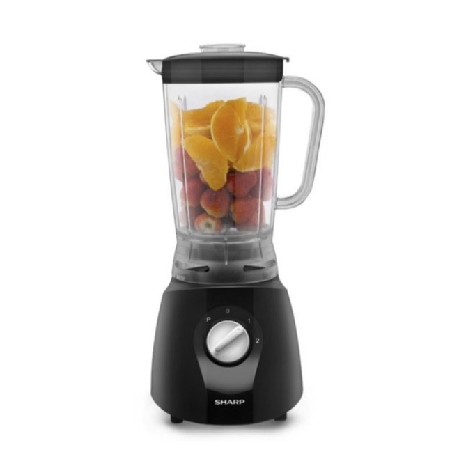 Sharp EM-121-BK Blender Hitam 1.25 Liter 350W