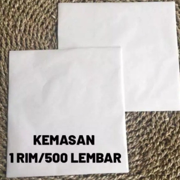 

Kertas Nasi KFC Kemasan RIM Burger Kebab 20X20 Laminasi Paper Wrap