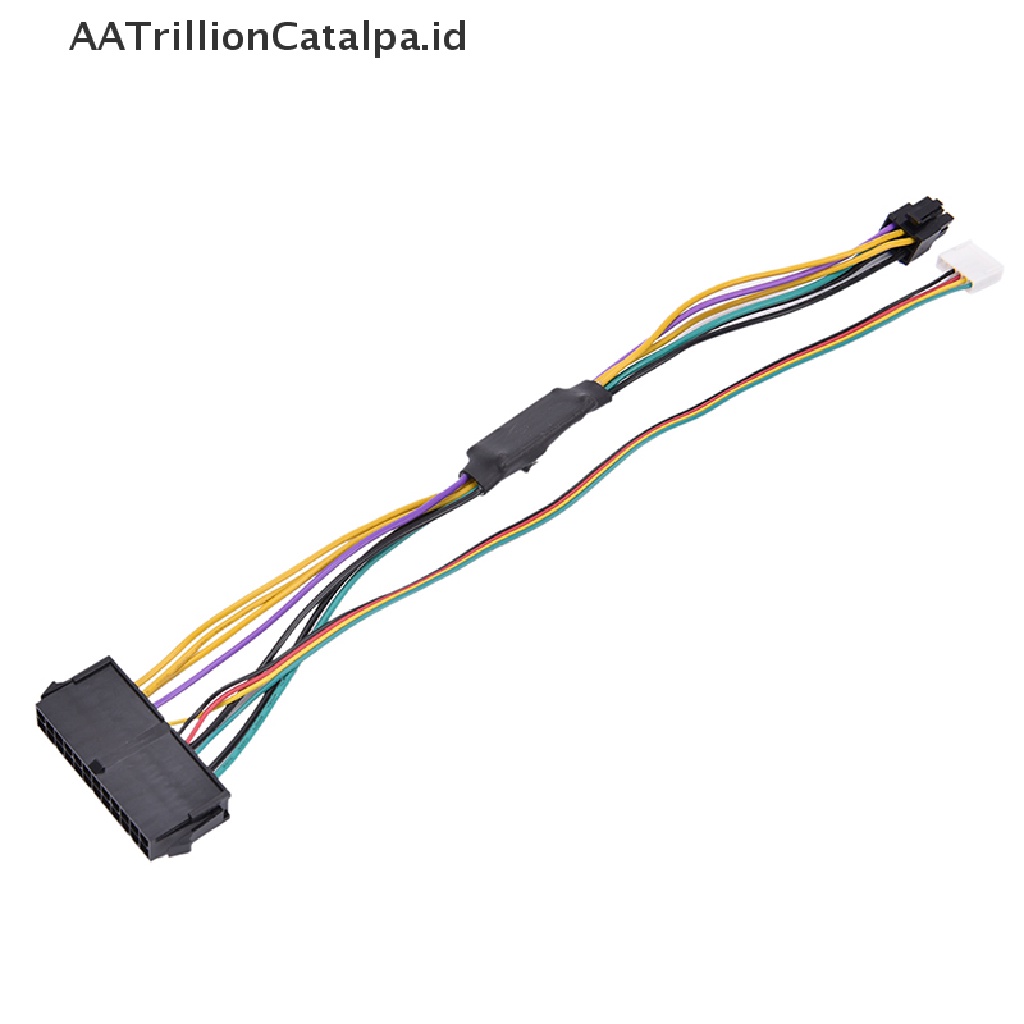 Aatrillioncatalpa Kabel Adapter Utama 24-Pin Ke 6-Pin PCI-E PSU Power 18AWG HP Z230