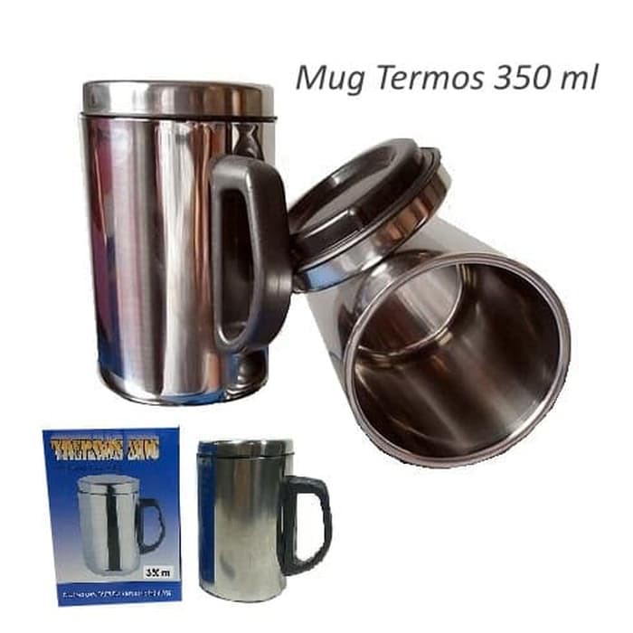 Mug Thermos Stainless Steel 350 ml / Thermos Mug Stainless-3