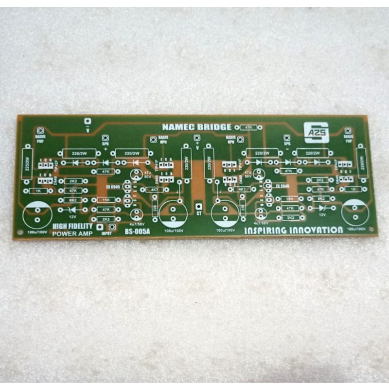 PCB Driver Power Amplifier Namec BTL