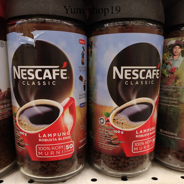 

Nescafe classic jar 100gr