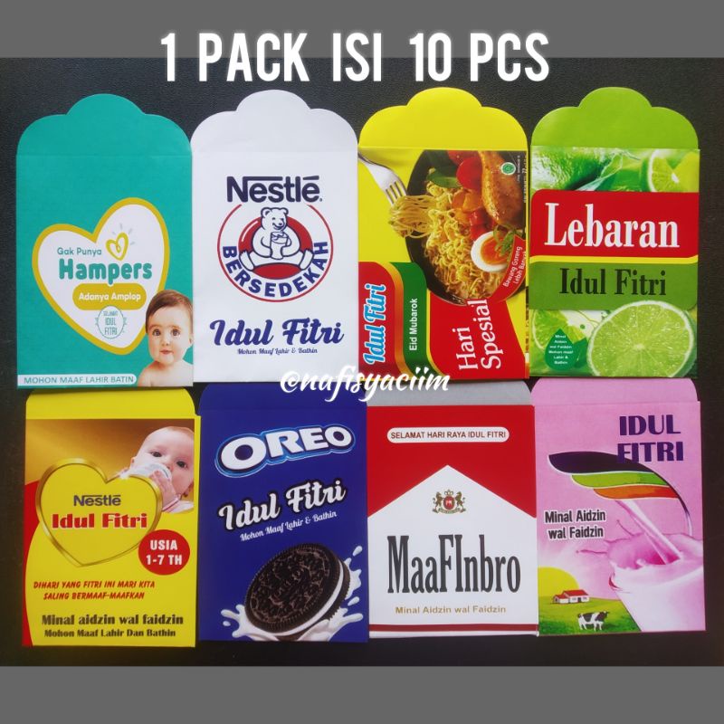

AMPLOP LEBARAN ISI 10PCS