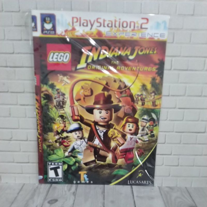 CD  KASET KOPAB PS2 Lego Indiana Jones the Original Adventure