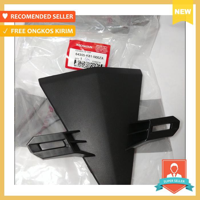 Tameng Plat Nomer Beat 2017 Fi New K81 Original Honda