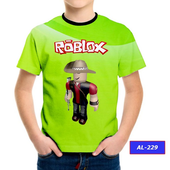 Baju Anak Laki Laki Roblox Series 3D Murah #AL-229