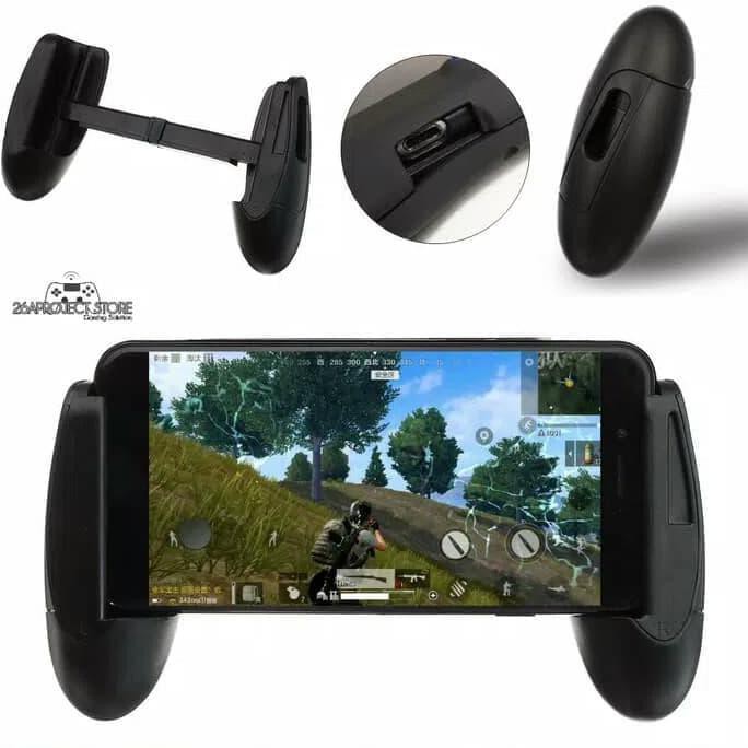 Gamepad Lipat K1 Portbale Game Grip Extended Handle Game Controller