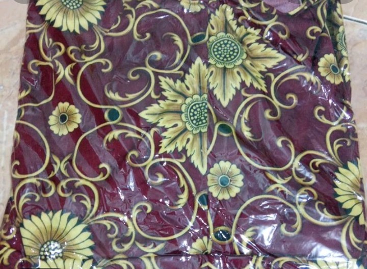 Gamis Batik Motif Sultan/gamis Syari/pakaian Muslim Wanita
