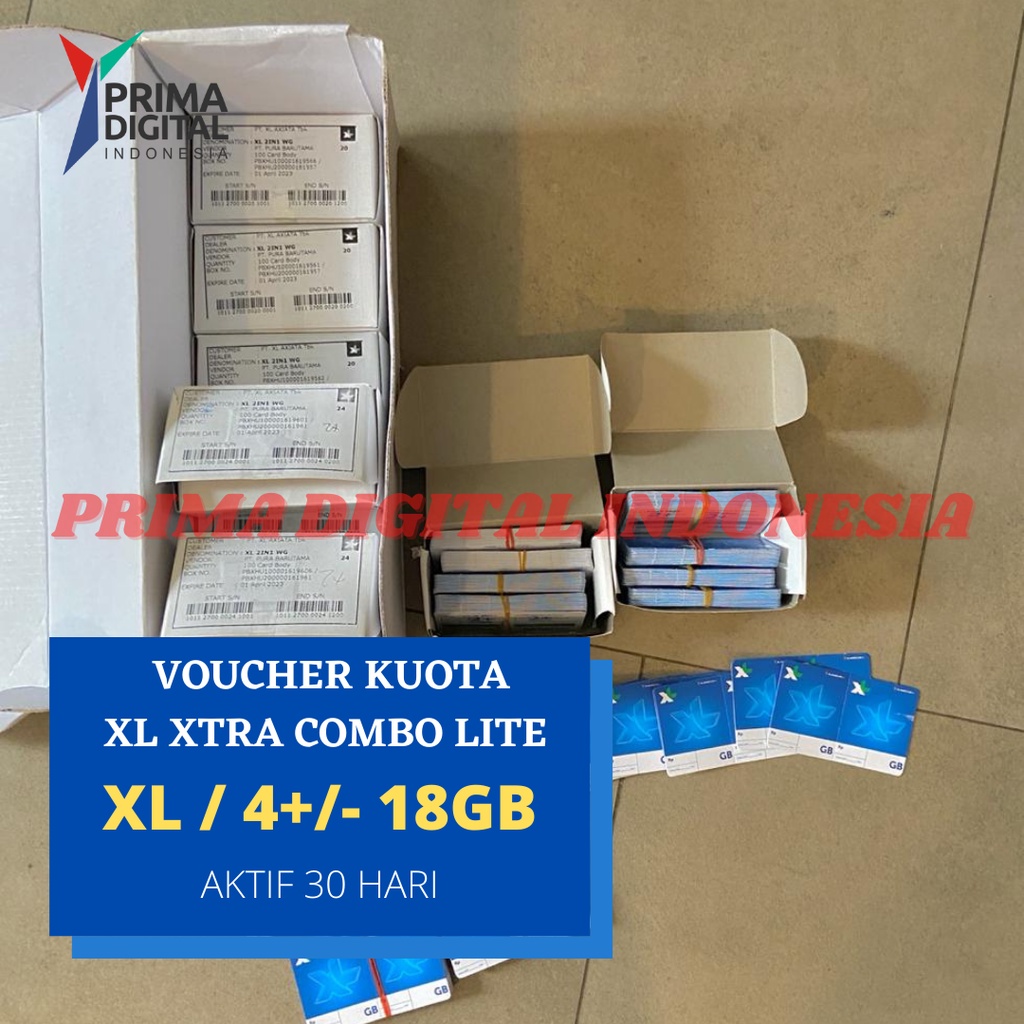 VOUCHER XL XTRA COMBO LITE XL / 4+/18GB