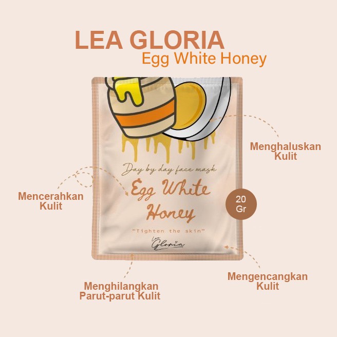 [BPOM] LEA GLORIA Masker Bubuk 10gr | 20gr