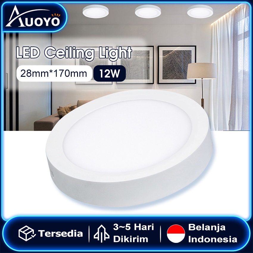 Jual Auoyo Lampu Led Downlight Ceiling Lampu Plafon Rumah Minimalis ...