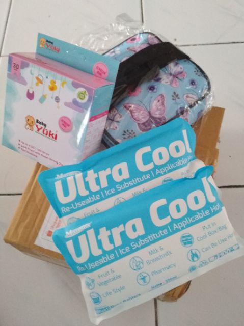Best Seller Ice Gel 320 Gr Ice Pack Ultra Cool Sachet Pengganti Es Batu Halal & Food Grade