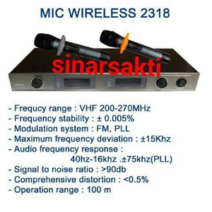 Mic Wireless Dusenberg 2318 ( Handheld )