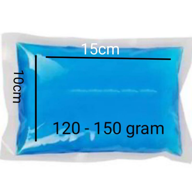 ice gel kemasan 150 gram blue ice gel es pack gel dry ice gel thermafreeze