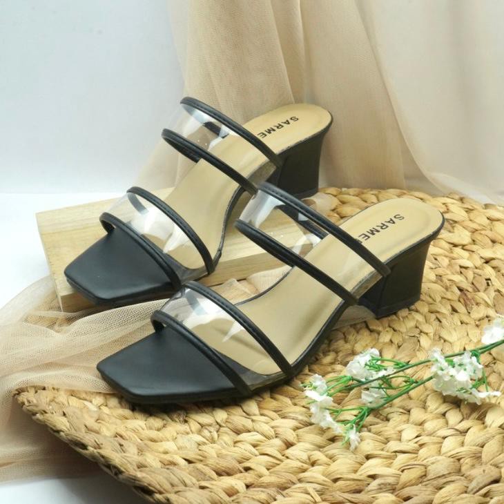 SARMER - JOLYE HEELS BLACK