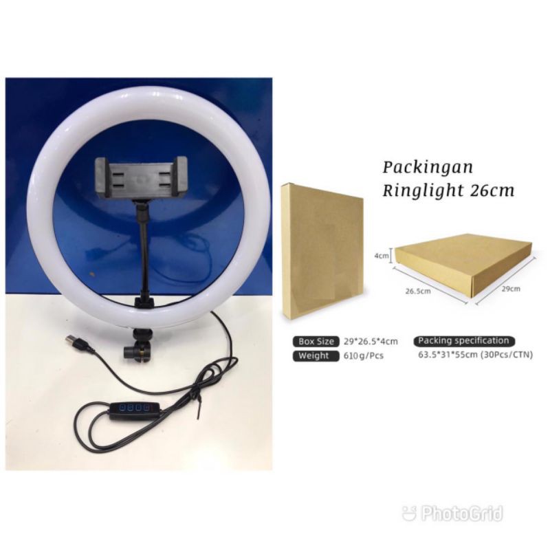 Lampu Ring Fill Light 26cm