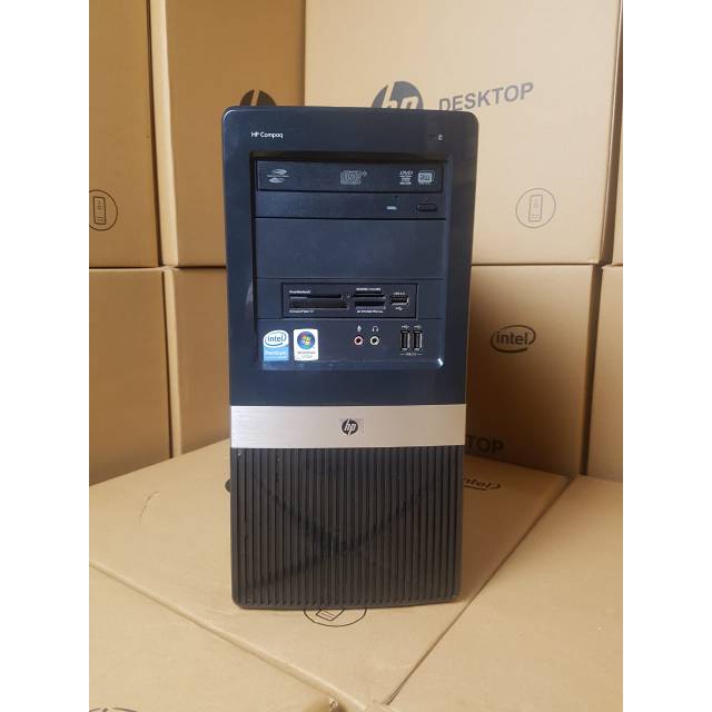 Cpu hp compaq tower core 2duo murah