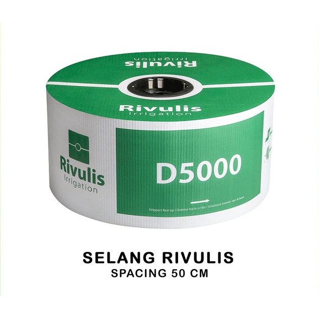 Selang Drip Irigasi Rivulis D5000 Spacing 50 cm