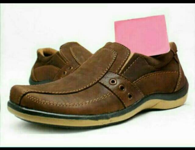 sepatu fantofel fantopel fantovel pantopel pantofel pantovel vantofel vantopel pria kulit sapi asli