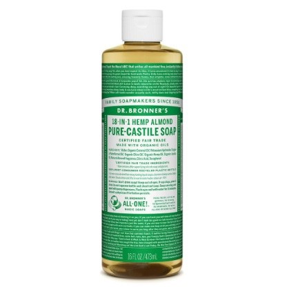 

Dr. Bronner's Pure - Castile Liquid Soap Almond 473 Ml