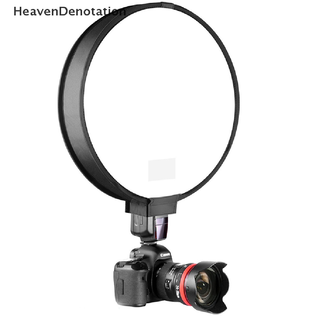 [HeavenDenotation] 40cm Universal Mini Portable Softbox Diffuser for Flash Speedlite Speedlight
