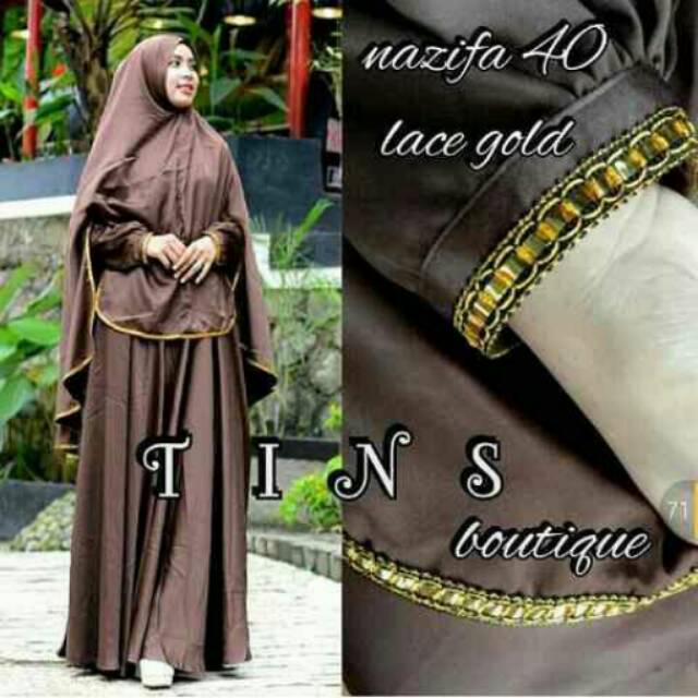 SYARI NAZIFA BAJU MUSLIMAH / GAMIS / MAXI / HIJABERS