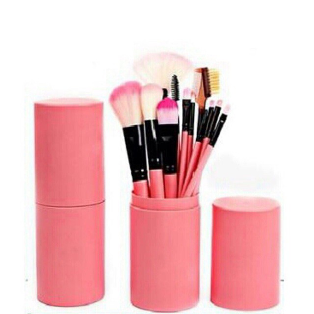 VC (BISA COD) KUAS TABUNG 12 PCS  BRUSH SET TABUNG IMPORT