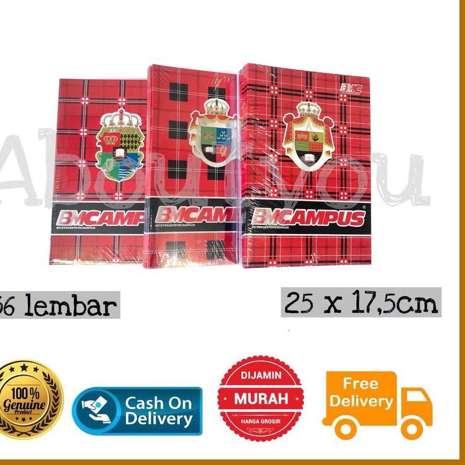 

Terbaik! PACK isi 10 BUKU Tulis CAMPUS 36 lembar Buku Boxy BIG BOSS Grosir