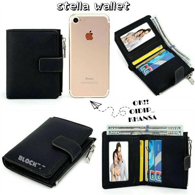 Dompet stella / dompet mini lipat terlaris /dompet idaman1306 kekinian