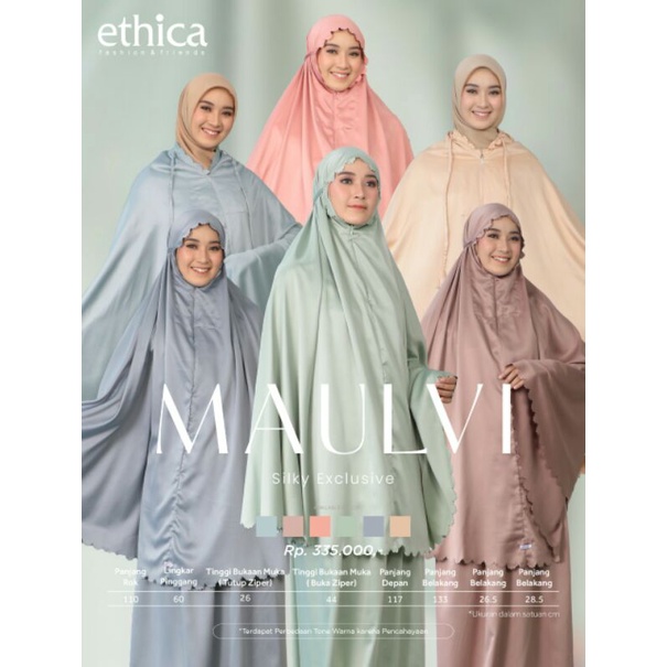 Mukena Ethica Maulvi Silky Premium