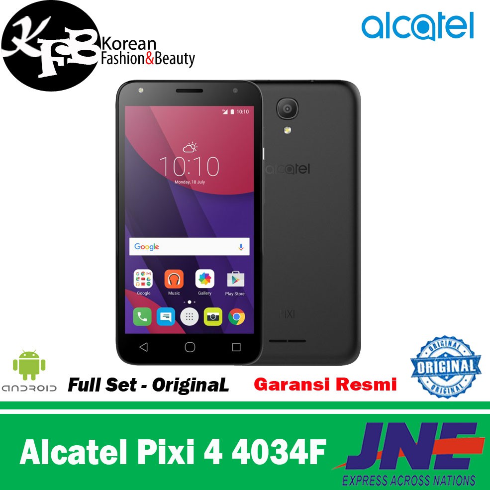 Alcatel Pixi 4 4034F 8GB - Original - Garansi