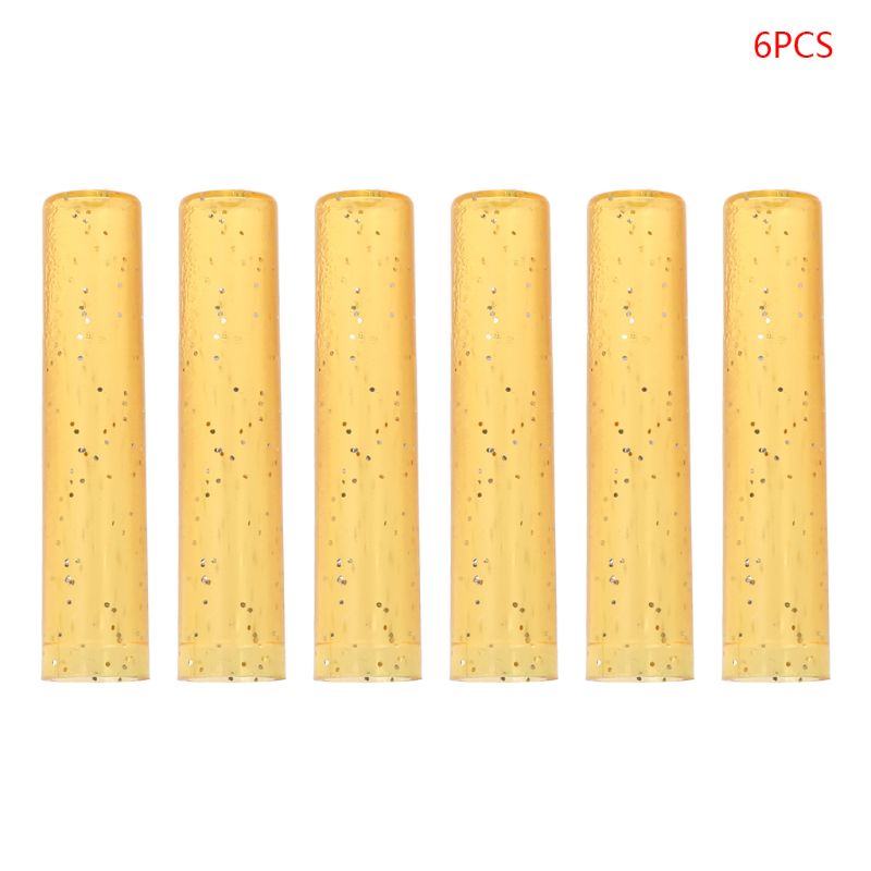 Mary 6Pcs Penutup Lengan Pensil Lucu Extender Pelindung Plastik Perlengkapan Sekolah New