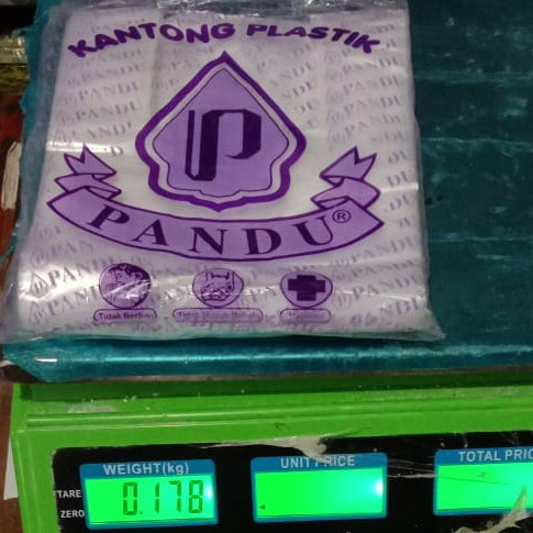 SIAP KIRIM!!! Plastik Kresek Putih Bening Merk Pandu Uk Kecil ( 15 )