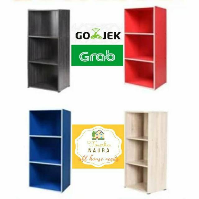 Rak Buku 3 Kotak Multi Color Funika Zyo Shopee Indonesia Rak Buku 3 Kotak Multi Color Funika Zyo Shopee Indonesia