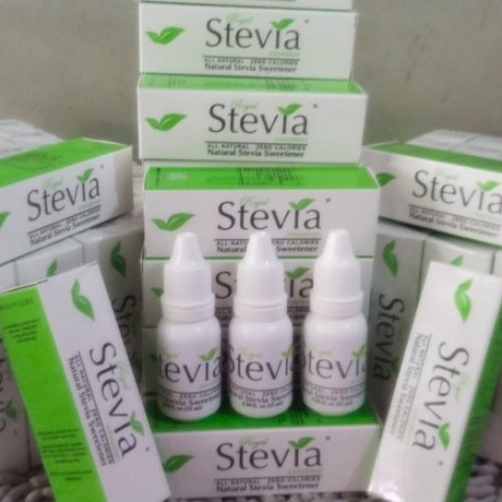 

Royal STEVIA Sweetener, Pemanis Stevia Alami untuk Diabetes dan Diet Zero Kalori gula cair herbal murah sehat manis BPOM halal tetes drop nol tanpa kalori stefia campur makan minum susu teh kopi puding es masak