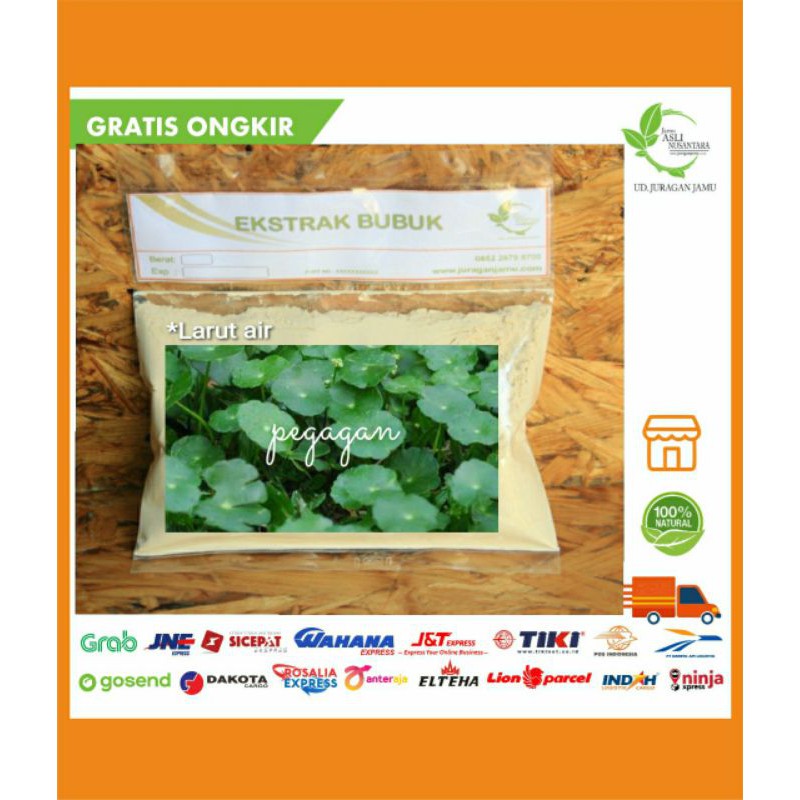 Pegagan Ekstrak  Centella asiatica extract bubuk serbuk