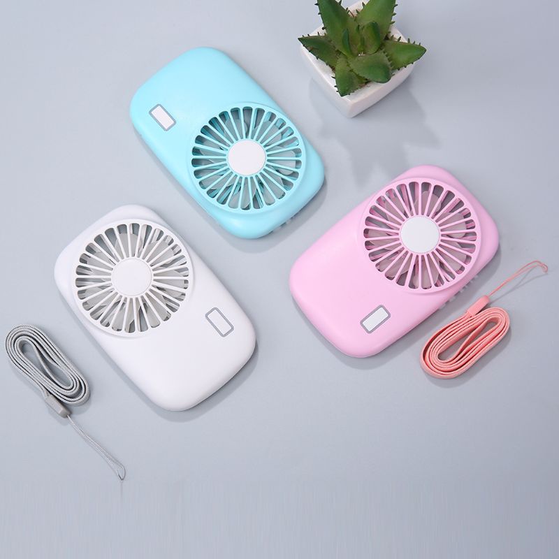 Gro Lovely Kipas Angin Pendingin Udara Genggam Mini Portable Outdoor 2kecepatan Diatur Free Tangan Bisa Dicharge Ac Rumah Fa