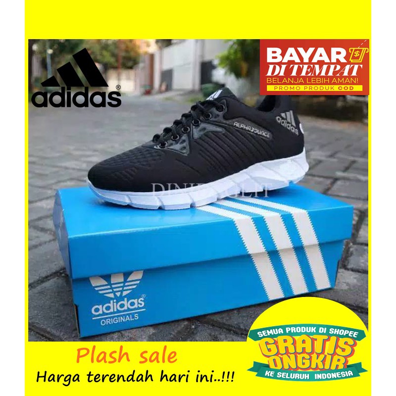 COD GAN !!! SEPATU SNEAKERS PRIA WANITA ADIDAS ALPHABOUNCE SEKOLAH OLAHRAGA SANTAI KASUAL TERMURAH