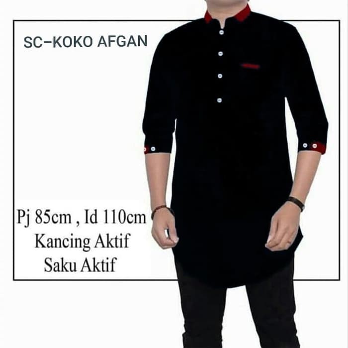 [KOKO 4FGAN SC] baju koko pria katun var color