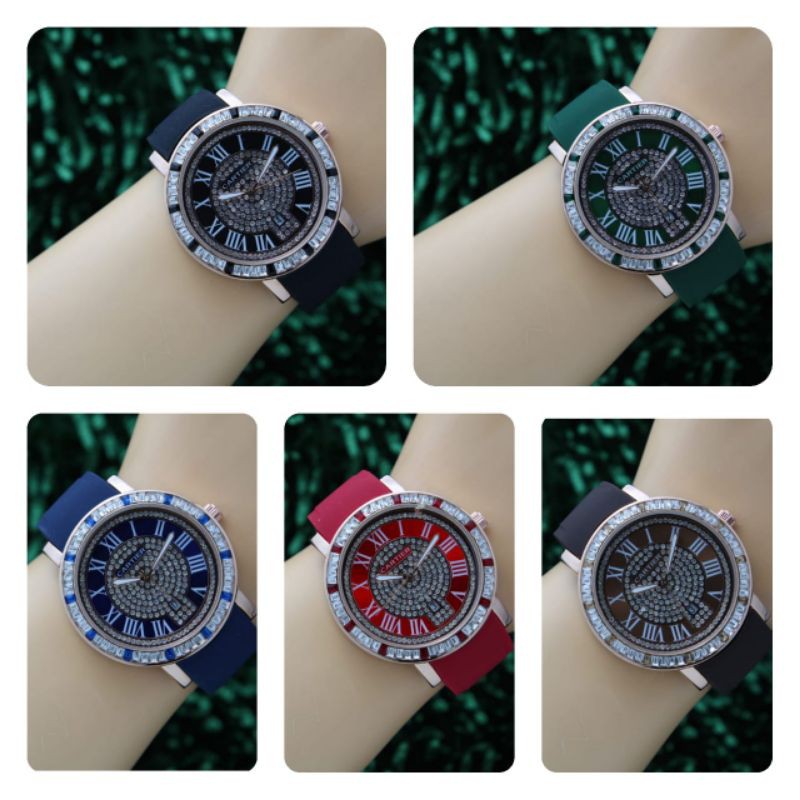 jam tangan terbaru CARTlER Rubber 4,3cmIDR 200.000