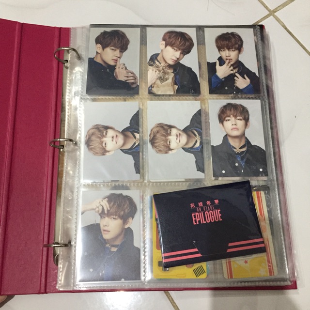 BTS Mini PC/photocard V/Taehyung set HYYH On Stage Epilogue