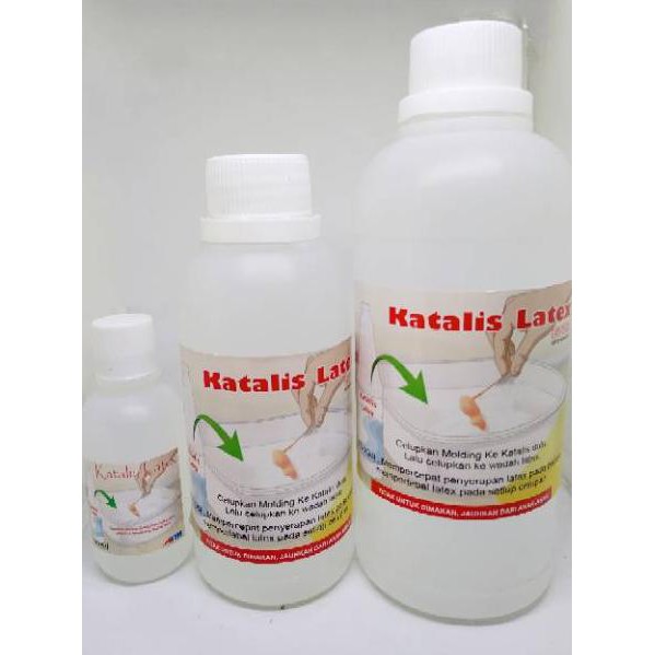 HARGA PROMO Katalis Latex atau Cairan Bening 60 ml