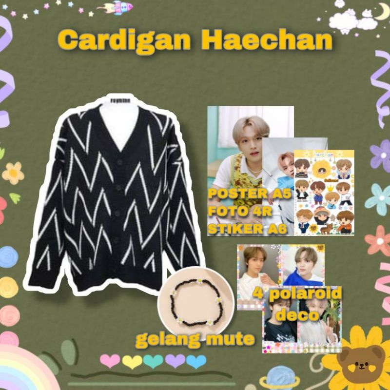 [PO](COD) Cardigan Haechan//Cardigan kpop//NCT//Hamperskpop.id