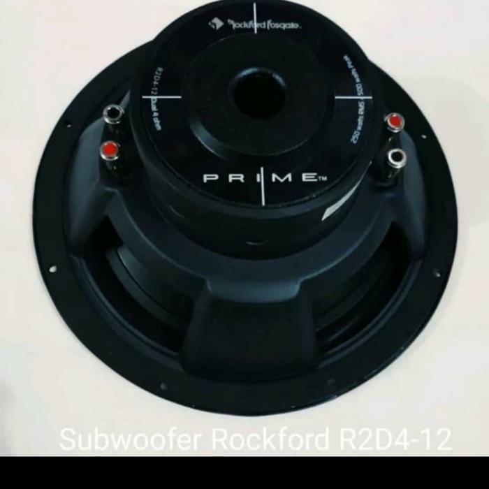 Baru Subwoofer rockford r2 12 inch - subwoofer rockford fosgate R2-12d4